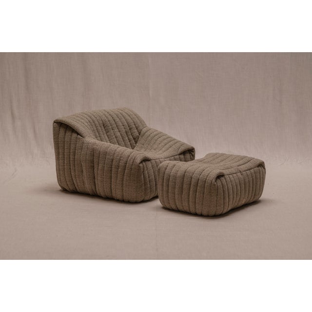 Vintage French Sandra Lounge Chairs by Annie Hieronimus for Cinna, France, 1970s, Set of 2 For Sale - Image 6 of 15