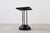 Art Deco Pedestal Table with Chrome Columns and Black Lacquered Base, France, 1920s For Sale - Image 9 of 13