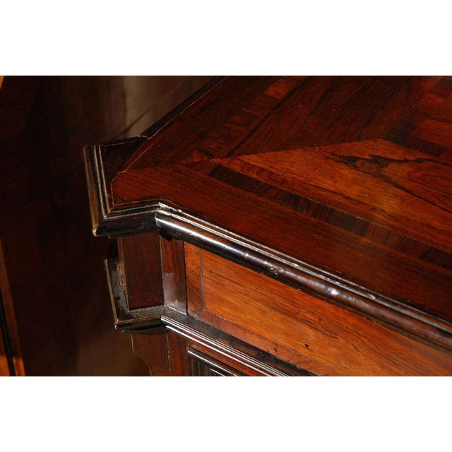 Antique, Tuscan, Clipped Corner Commode For Sale In Los Angeles - Image 6 of 10