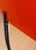 Vintage Italian Height-Adjustable Hanging Lamp with Orange Plastic Shade, 1970s For Sale - Image 9 of 10