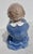 Sky Blue Royal Copenhagen Porcelain Girl and Cat Circa 60s-70s For Sale - Image 8 of 8