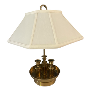 1960s Brass Bouillotte Lamp