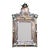 19th Century Venetian Cushion Overlay Wall Mirror With Murano Glass Flowers For Sale