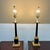 Design Plus Gallery presents a Pair of Buffet Table Lamps with a Neoclassical Style. The bases of these lamps are in two...