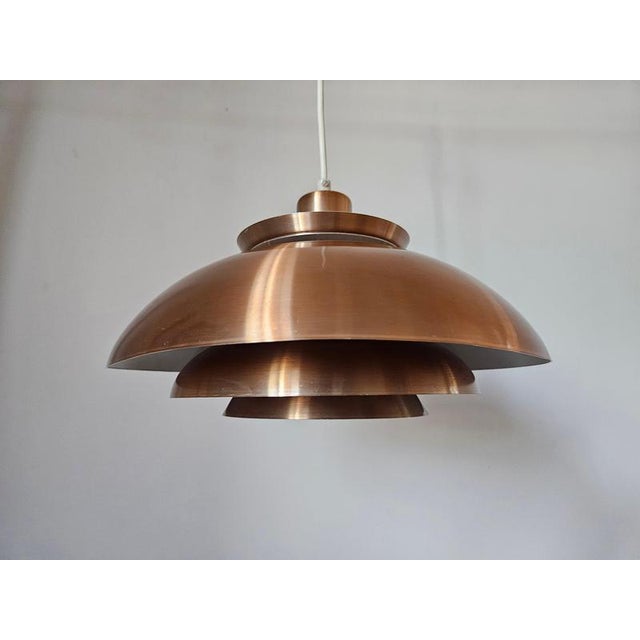 1970s Mid-Century Pendant in style of Louis Poulsen, Denmark, 1970s For Sale - Image 5 of 16