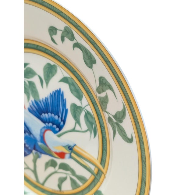 Porcelain Toucan Plate from Hermès, 1980s For Sale - Image 3 of 7