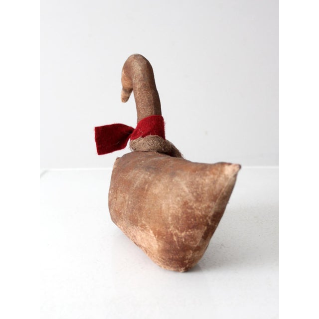 Vintage Primitive Goose Figure For Sale - Image 6 of 9