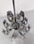 Space Age Chrome Chandelier in Crystal Glass and Optic Lens by Oscar Torlasco, 1970s For Sale - Image 10 of 18