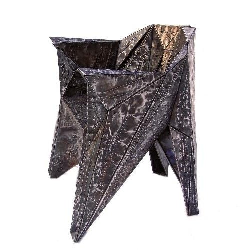 Not Yet Made - Made To Order Contemporary Metal Forged Chair For Sale - Image 5 of 8