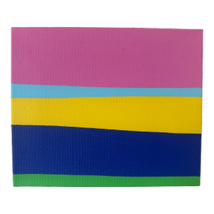 Willy Müller-Brittinau (1938-2008), Modern Abstract Acrylic, Painted on Stretched Canvas, Signed on Verso, Dated