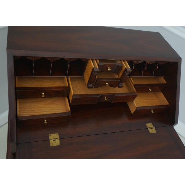Henkel Harris Spnea Mahogany Slant Front Desk For Sale In Philadelphia - Image 6 of 18