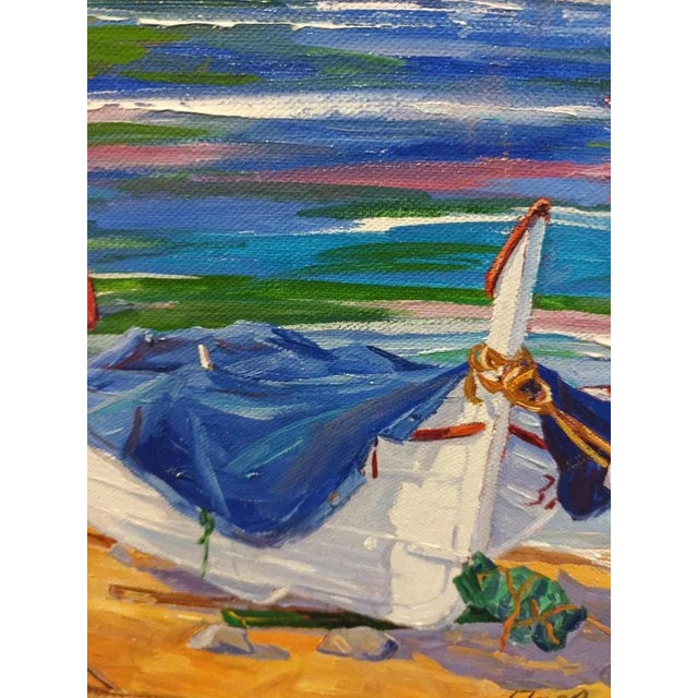 Avel, Coastal Scene, 2023, Oil on Canvas For Sale - Image 4 of 9
