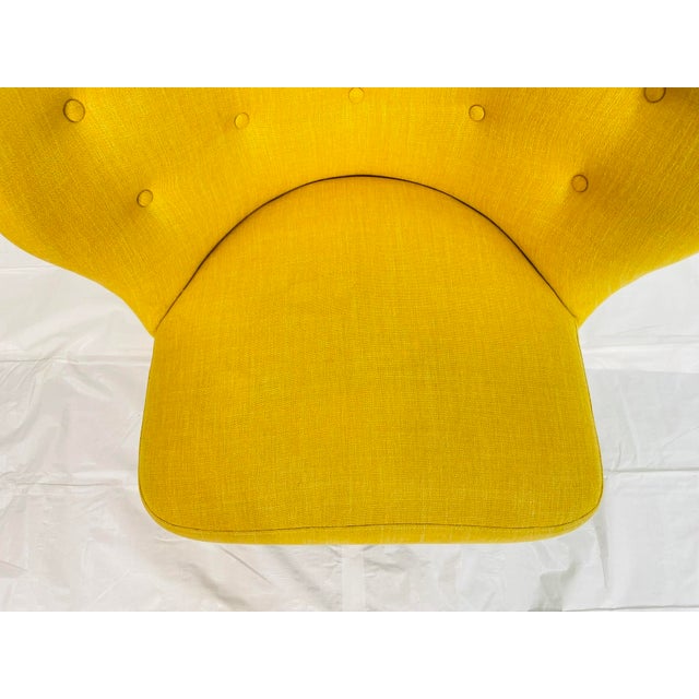 Architectural Lounge Chair in Golden Tweed, Attributed to Decca Furniture LTD For Sale - Image 14 of 16