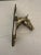 Vintage English Brass Door Knocker With Horse Head and Fox For Sale - Image 4 of 7
