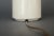 White Vintage Minimalist Space Age White Ceramic Cylinder Lamp For Sale - Image 8 of 12