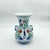 Handmade Ceramic “Kandil” Vase (20cm) – Traditional Mosque Lamp Shape with Red Tulips – Handled Iznik Decor For Sale - Image 6 of 8