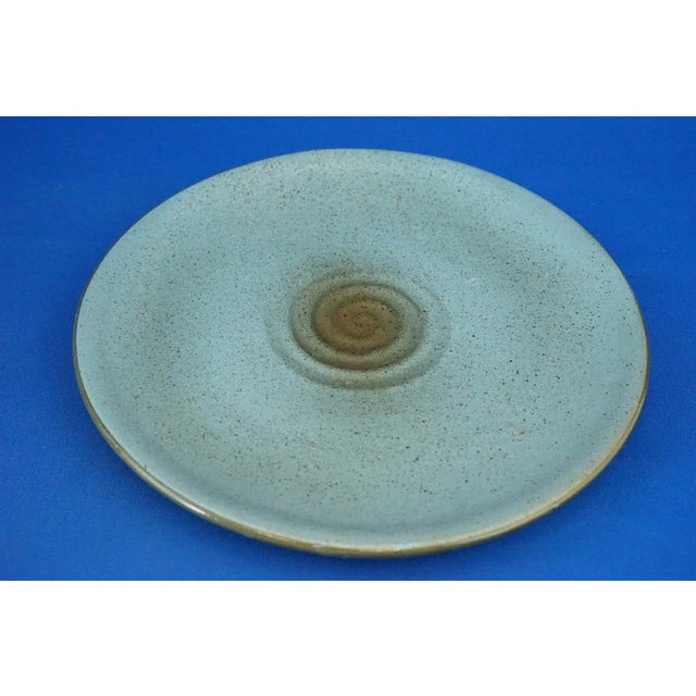 Ceramic Vintage Futurist-Style Maiolica Plates by Galvani, Pordenone, Italy, 1930s, Set of 4 For Sale - Image 7 of 17