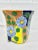 Vintage Colorful Mexican Floral Planter For Sale - Image 4 of 13