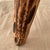 Vintage Brutalist Hand Carved Tripod Milking Stool For Sale - Image 10 of 12