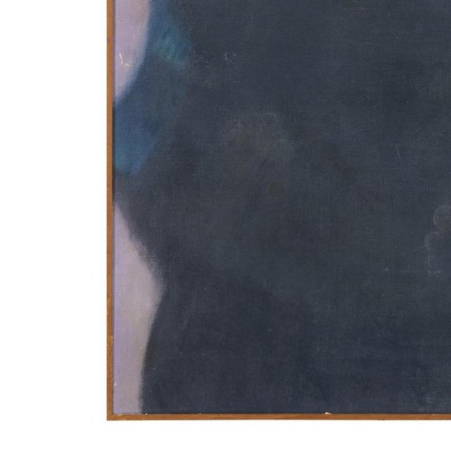 Contemporary Júlio Resende, Composition, 1980s, Oil on Canvas For Sale - Image 3 of 6