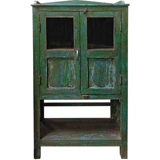Green Kitchen Cabinet For Sale