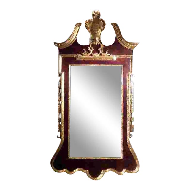 18th C. George II Period Mirror For Sale