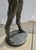 Metal Massive Bronze Gladiator by Baucke Sculpture Signed and Dated 1910 36" Tall For Sale - Image 7 of 14