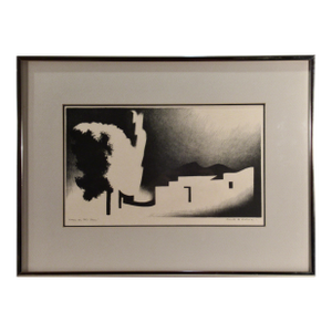 Kenneth Miller Adams House In The Sun C. 1930 Reproduction Print