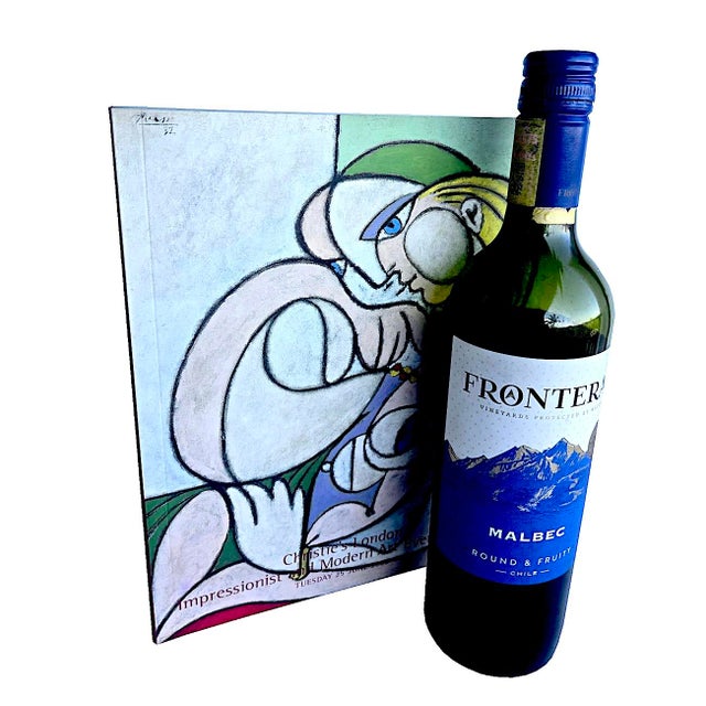 Christie's Impressionist and Modern Art Evening Sale London 6/25/02 Sale 6590 Measures 8.25" w, 10.5" h, .375" d This post...