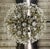 1960s Emil Stejnar, Large Snowflake Chandeliers, Brass, Glass, Austria, 1965 For Sale - Image 5 of 10