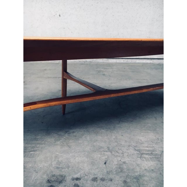 Midcentury Modern Boomerang Coffee Table attributed to Svante Skogh, Sweden, 1960s For Sale - Image 12 of 18