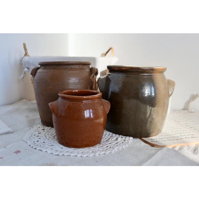 Ceramic Small Glazed Stoneware Jar, 1970s For Sale - Image 7 of 8