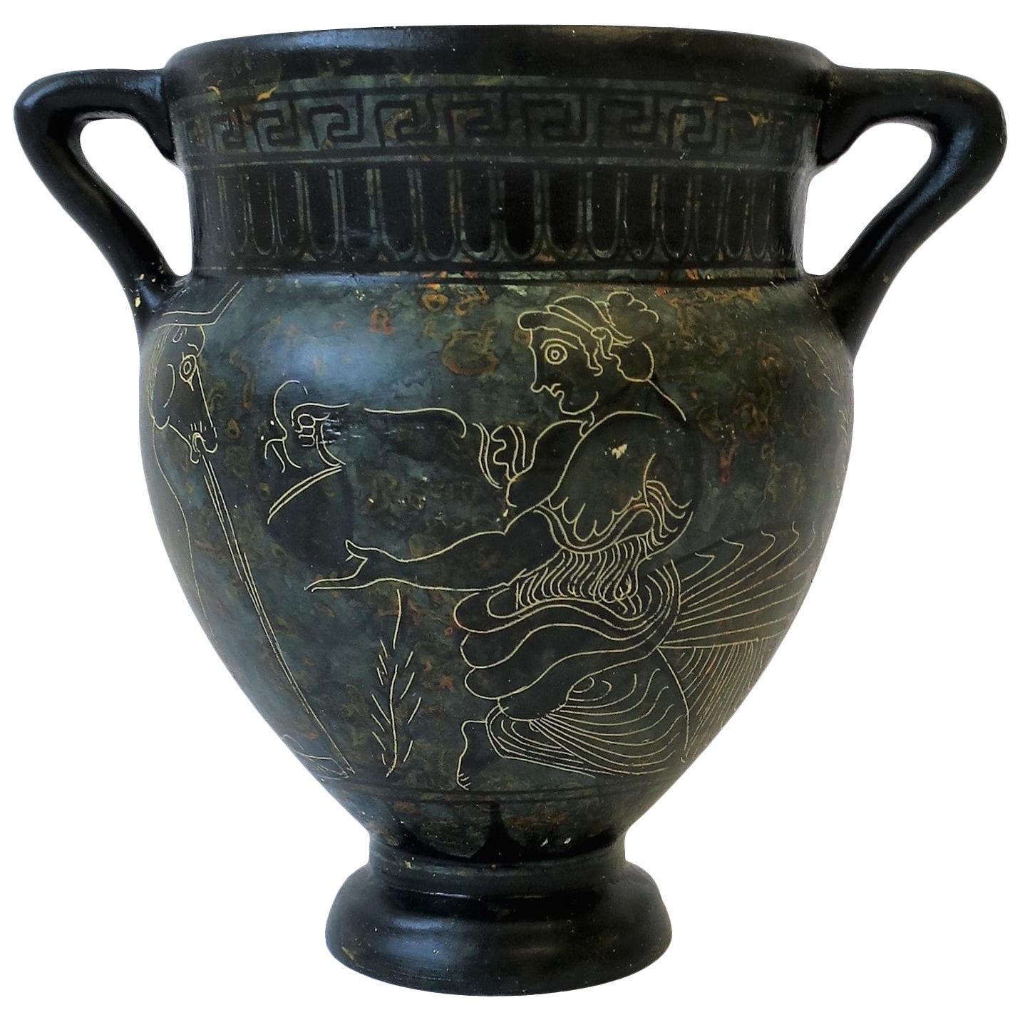 Greek Revival Amphora Vase Chairish