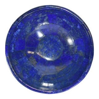 Natural Lapis Lazuli Bowl 5.25" For Sale