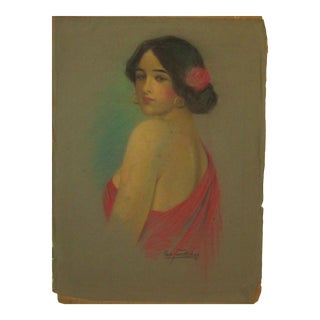 1920s Ladies Home Journal Art Deco Illustration by Paul Furstenberg For Sale