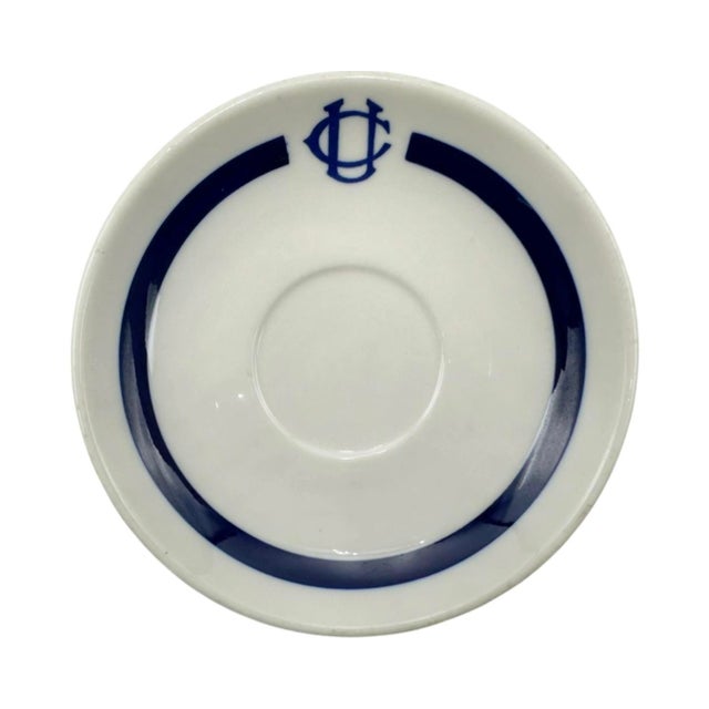 Vintage the University Club Nyc Saucer For Sale - Image 9 of 11