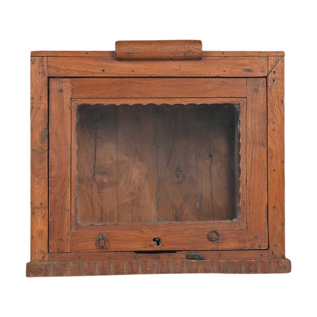 Wooden Cabinet, 1940s For Sale
