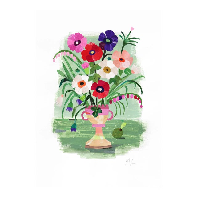 "Anemones" Original Artwork by Maria C Bernhardsson For Sale