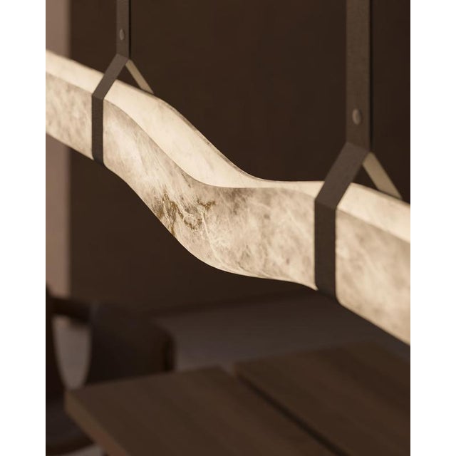 Not Yet Made - Made To Order Signe Pendant Lamp by United Alabaster For Sale - Image 5 of 6