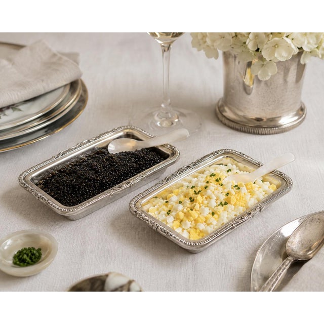 Mid 20th Century Mid 20th Century Miniature Silverplate Pâté Tureens, Pair For Sale - Image 5 of 5