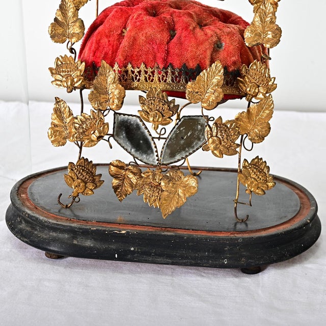 French 19th Century Marriage Dome on Stand For Sale - Image 10 of 13