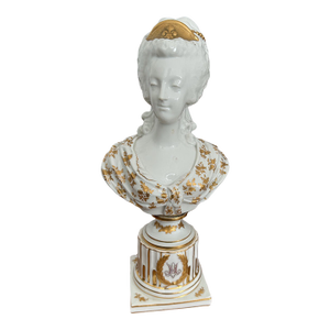 19th Century French Sevres Style Marie Antoinette Bust