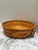 Wood Vintage Wood Wicker Plate Holders and Basket Set of 8 For Sale - Image 7 of 8