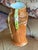 Ceramic Antique French Majolica Vase- Acorn Motif For Sale - Image 7 of 10