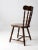 Brown Vintage Wood Pub Style Chair For Sale - Image 8 of 13