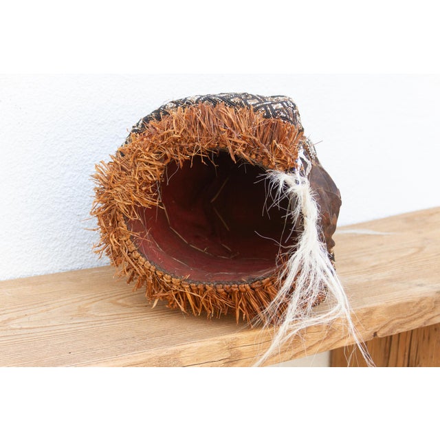 African Beaded Lele Tribe Mask For Sale - Image 11 of 12