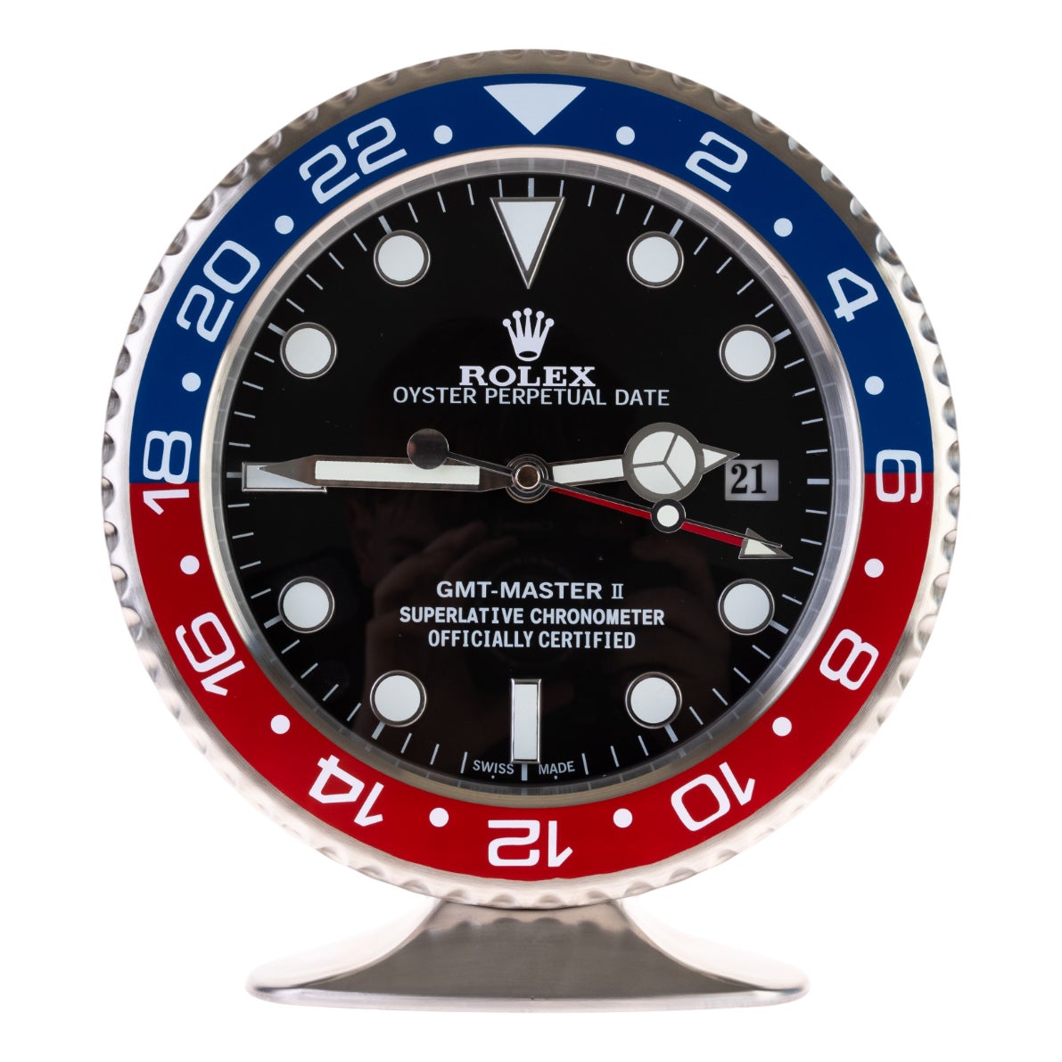 Oyster Perpetual GMT Master II Desk Clock from Rolex | Chairish