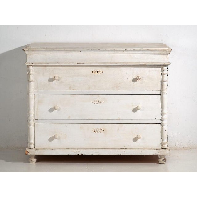 White Chest of Drawers For Sale - Image 4 of 10
