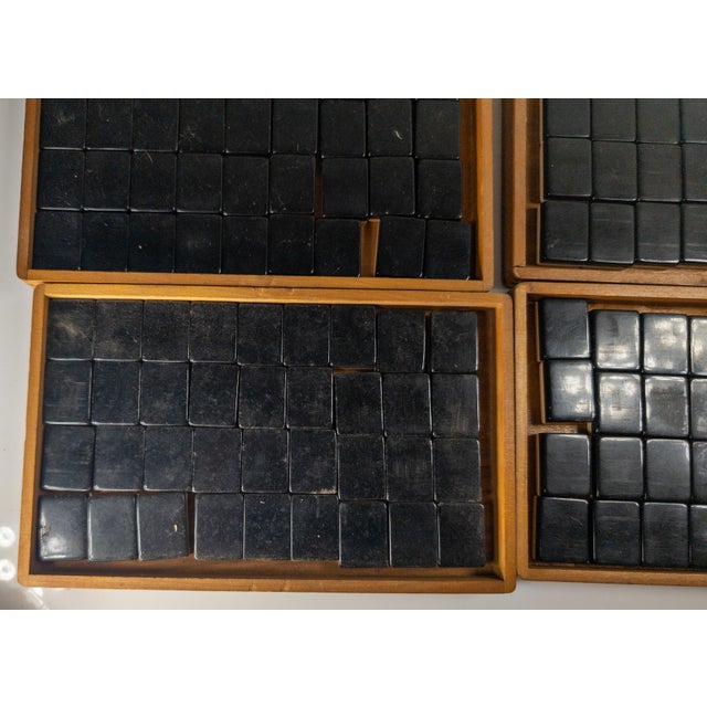 1920's Mah Jong Boardgame Set With 144 Tiles by Pung Chow For Sale - Image 11 of 18