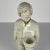 Gray Vintage Sculpture of Boy, Former Yugoslavia, 1960s For Sale - Image 8 of 13